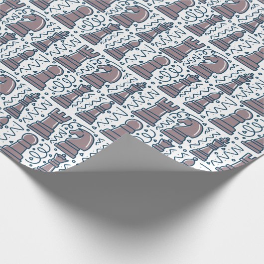 Chess Cadeaupapier (Hoek)