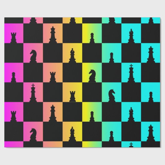 Chess Cadeaupapier (Vlak)