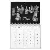 Chess Calendar Kalender (Jan 2026)