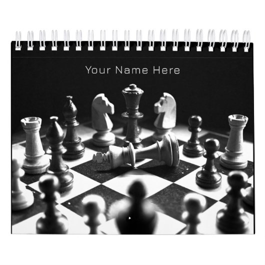 Chess Calendar Kalender (Hoes)