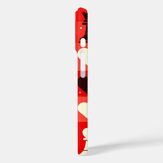 Chess Case-Mate iPhone Case (Achterkant / Links)