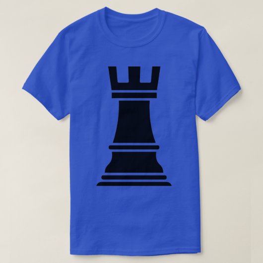 Chess Castle Rook T-shirt (Design voorkant)