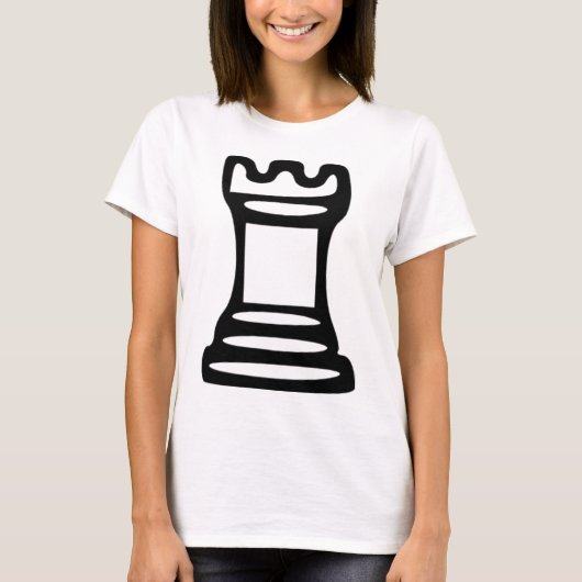 Chess - Castle T-shirt (Voorkant)