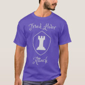 Chess checkmate Fried Liver T-shirt (Voorkant)