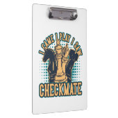  Chess Checkmate Quote Klembord (Rechts)