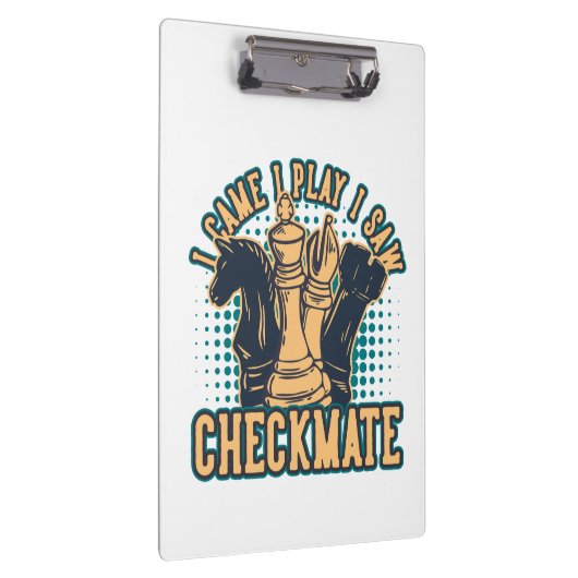  Chess Checkmate Quote Klembord (Rechts)