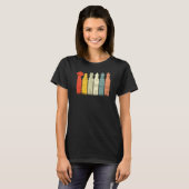 Chess Chess Game-schaafdeelontwerp T-shirt (Voorkant volledig)