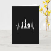 Chess - Chess Heartbeat Kaart (Gele Bloem)