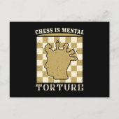 Chess - Chess is mentale marteling Briefkaart (Voorkant)
