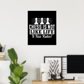 Chess - Chess is niet zoals het leven Poster (Thuiskantoor)