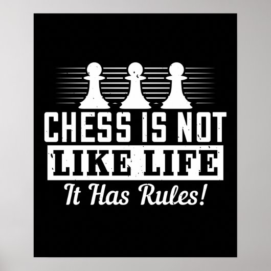 Chess - Chess is niet zoals het leven Poster (Voorkant)