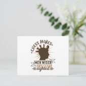 Chess - Chess maakt mannen wijzer Briefkaart (Staand voorkant)