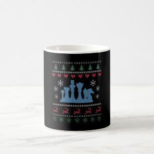 Chess - Chess Pineersels Ugly Kerstmis Koffiemok