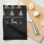 Chess - Chess Pineersels Ugly Kerstmis Theedoek (Quarter Fold)