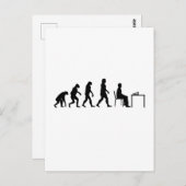 Chess - Chess Player Evolution Briefkaart (Voorkant / Achterkant)
