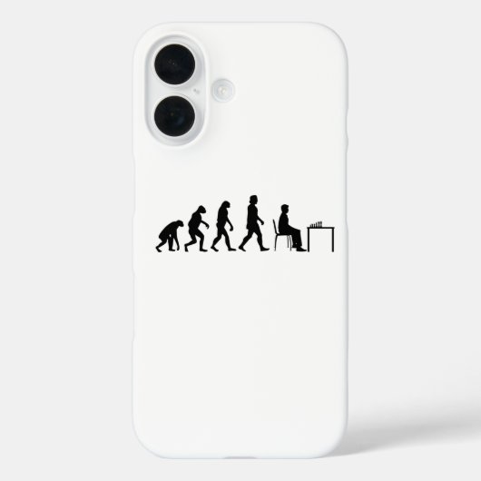 Chess - Chess Player Evolution Case-Mate iPhone Case (Achterkant)