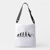 Chess - Chess Player Evolution Crossbody Tas (Voorkant)
