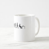 Chess - Chess Player Evolution Koffiemok (Voorkant rechts)