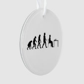 Chess - Chess Player Evolution Ornament (voorkant)