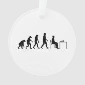 Chess - Chess Player Evolution Ornament (voorkant)