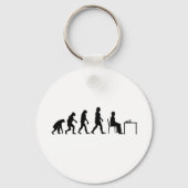 Chess - Chess Player Evolution Sleutelhanger (Voorkant)