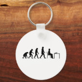 Chess - Chess Player Evolution Sleutelhanger (Voorkant)