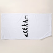 Chess - Chess Player Evolution Strandlaken (Voorkant)