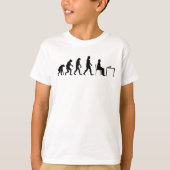 Chess - Chess Player Evolution T-shirt (Voorkant)