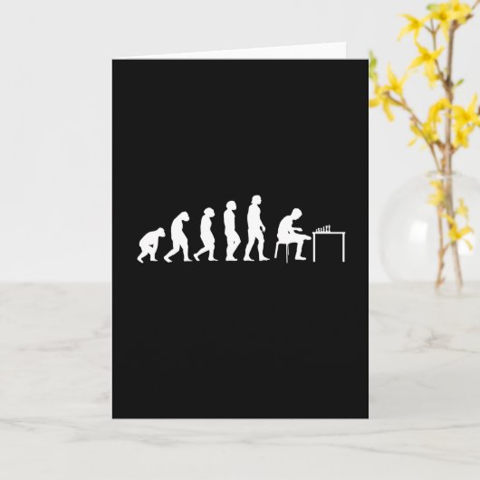 Chess Chess Player Kaart (Gele Bloem)