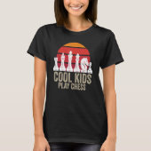 Chess Chessboxing Chess Masters Cool Kids Play Che T-shirt (Voorkant)