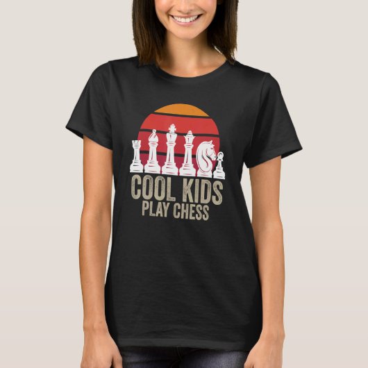 Chess Chessboxing Chess Masters Cool Kids Play Che T-shirt (Voorkant)