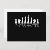 Chess - Chessmaster Briefkaart (Voorkant / Achterkant)