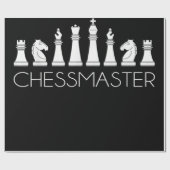 Chess - Chessmaster Cadeaupapier (Vlak)