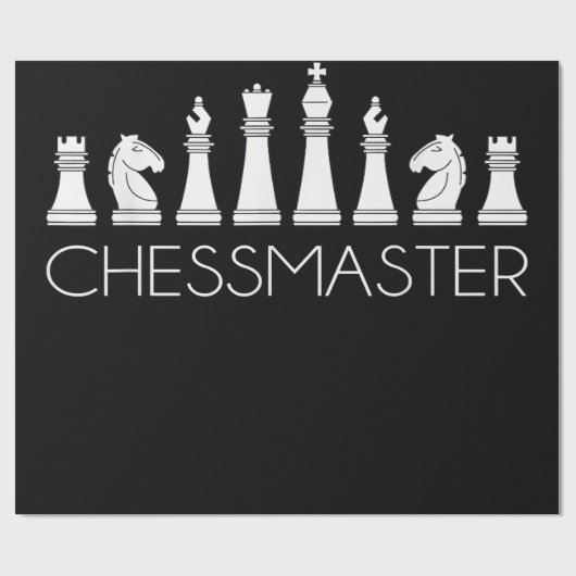 Chess - Chessmaster Cadeaupapier (Vlak)
