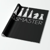Chess - Chessmaster Cadeaupapier (Uitgerold)