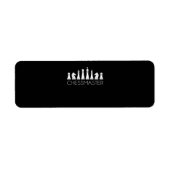 Chess - Chessmaster Etiket (Voorkant)