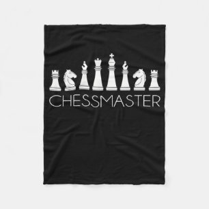 Chess - Chessmaster Fleece Deken