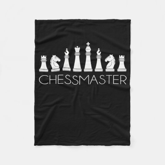 Chess - Chessmaster Fleece Deken (Voorkant)