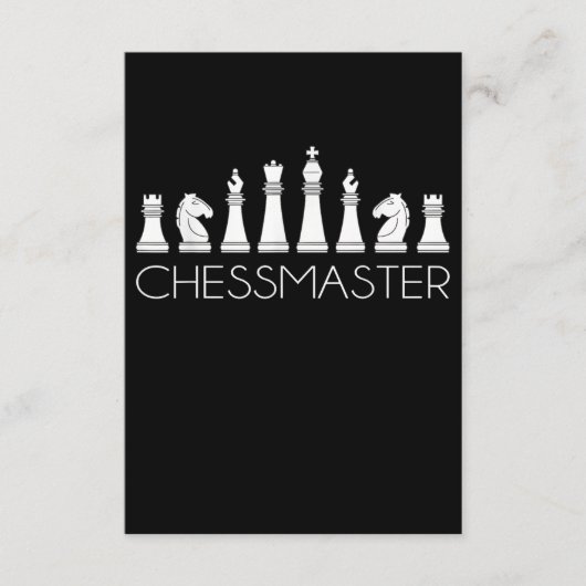 Chess - Chessmaster Informatiekaartje (Voorkant)