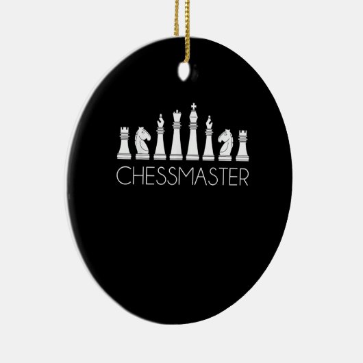Chess - Chessmaster Keramisch Ornament (Rechts)