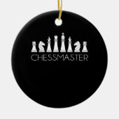 Chess - Chessmaster Keramisch Ornament (Voorkant)