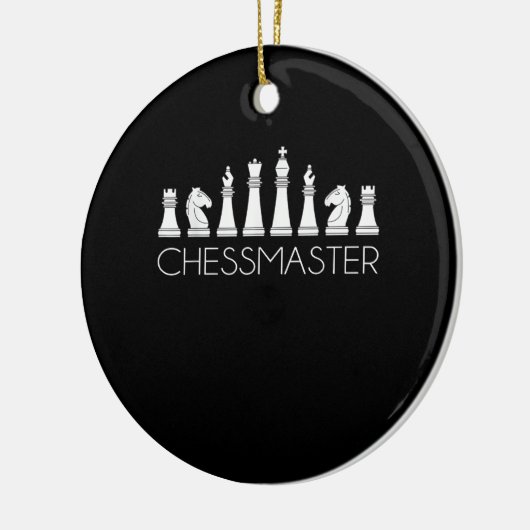 Chess - Chessmaster Keramisch Ornament (Links)