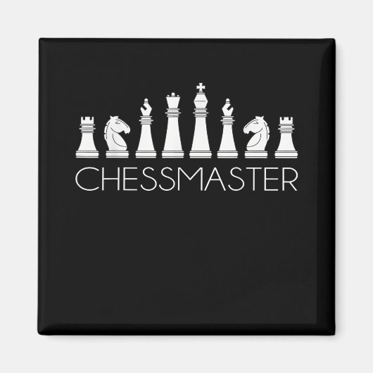Chess - Chessmaster Magneet (Voorkant)