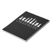 Chess - Chessmaster Notitieblok (Linkerzijde)