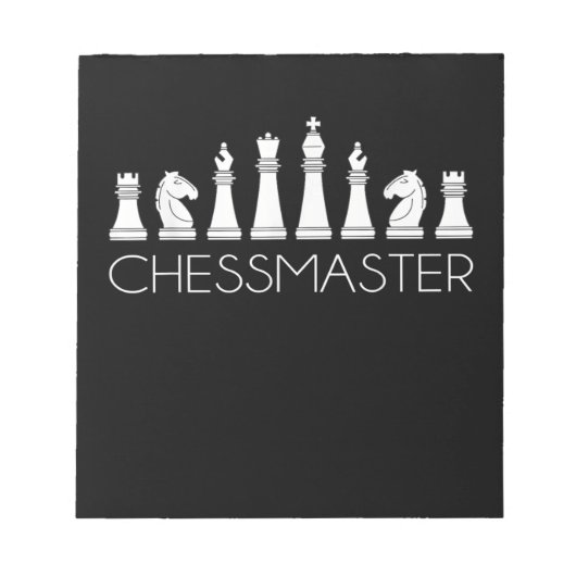 Chess - Chessmaster Notitieblok (Voorkant)