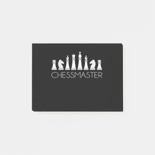 Chess - Chessmaster Post-it® Notes (Voorkant)