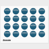 Chess - Chessmaster Ronde Sticker (Vel)