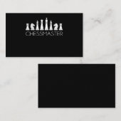Chess - Chessmaster Visitekaartje (Voorkant / Achterkant)