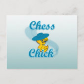 Chess Chick #3 Briefkaart (Voorkant)
