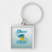 Chess Chick #3 Sleutelhanger (Voorkant)
